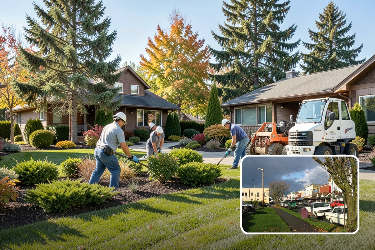 Downspout Burial in Arlington, Snohomish County, WA - Moves roof runoff away from the foundation