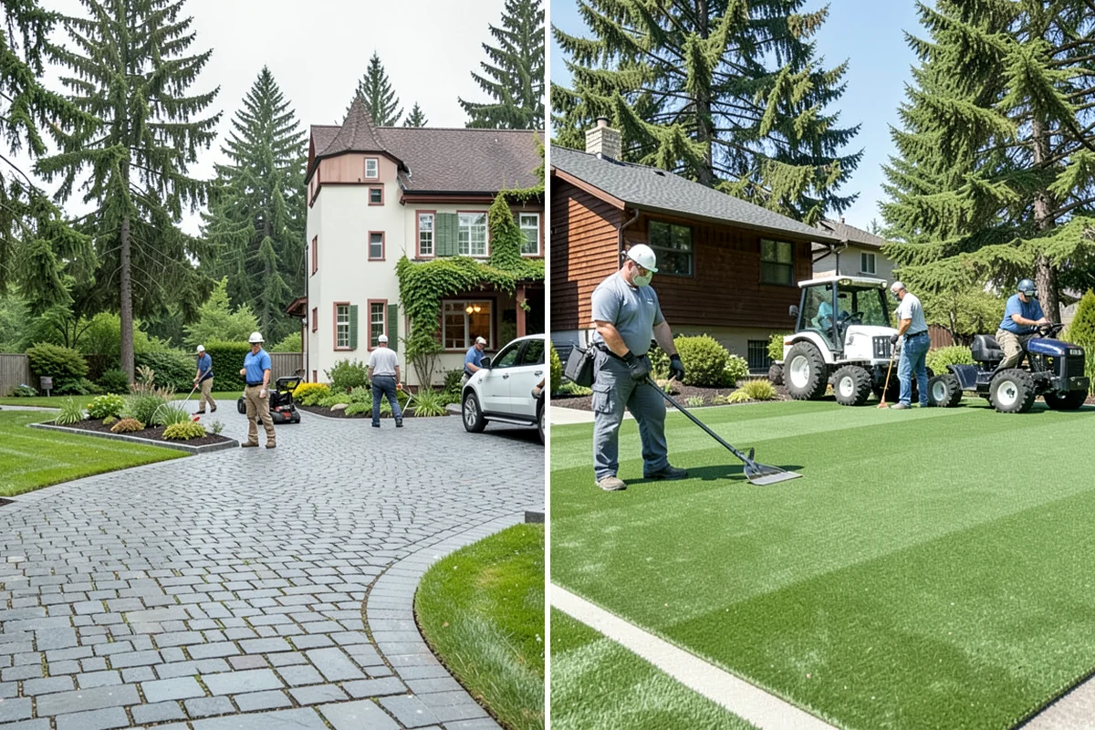Downspout Burial in Arlington, Snohomish County, WA - Locate each downspout and plan the buried routing