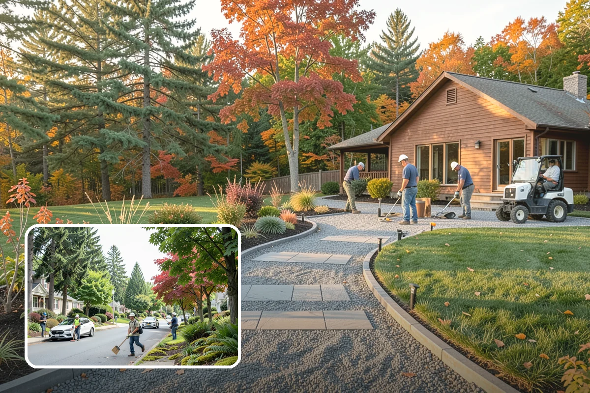 Downspout Burial in Beaux Arts Village, King County, WA - Moves roof runoff away from the foundation