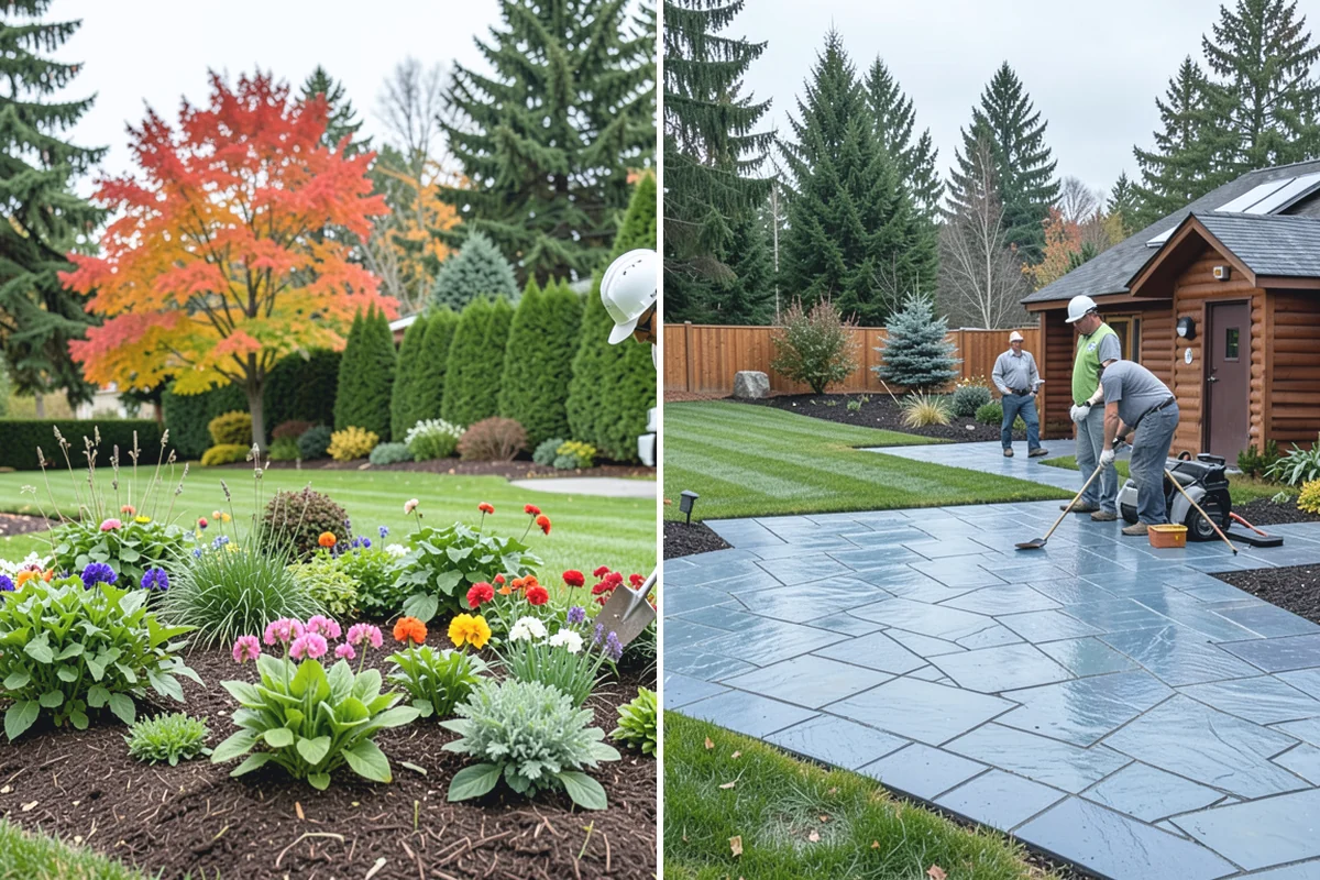 Downspout Burial in Beaux Arts Village, King County, WA - Locate each downspout and plan the buried routing
