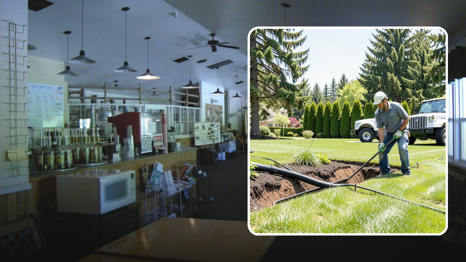 Downspout Burial in Black Diamond, King County, WA - We bury and pipe your downspout discharge underground, carrying roof runoff well away from the foundation to a safe outlet.
