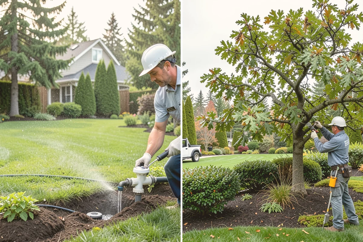 Downspout Burial in Brier, Snohomish County, WA - Locate each downspout and plan the buried routing