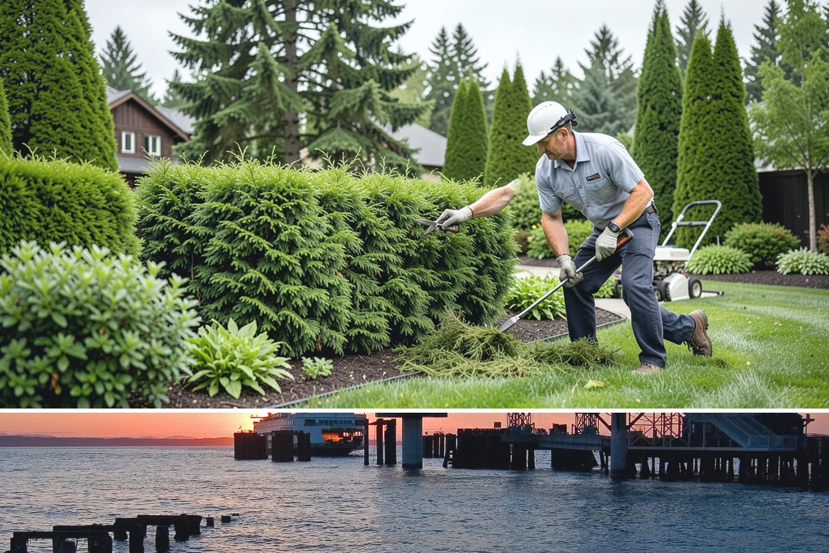 Downspout Burial in Edmonds, Snohomish County, WA - Can be installed year-round, though drier summer soils make trenching and surface restoration quicker and cleaner.