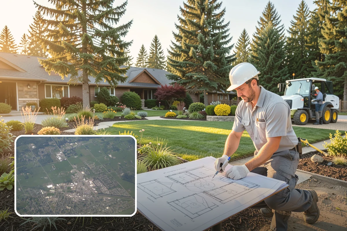 Downspout Burial in Enumclaw, King County, WA - Moves roof runoff away from the foundation