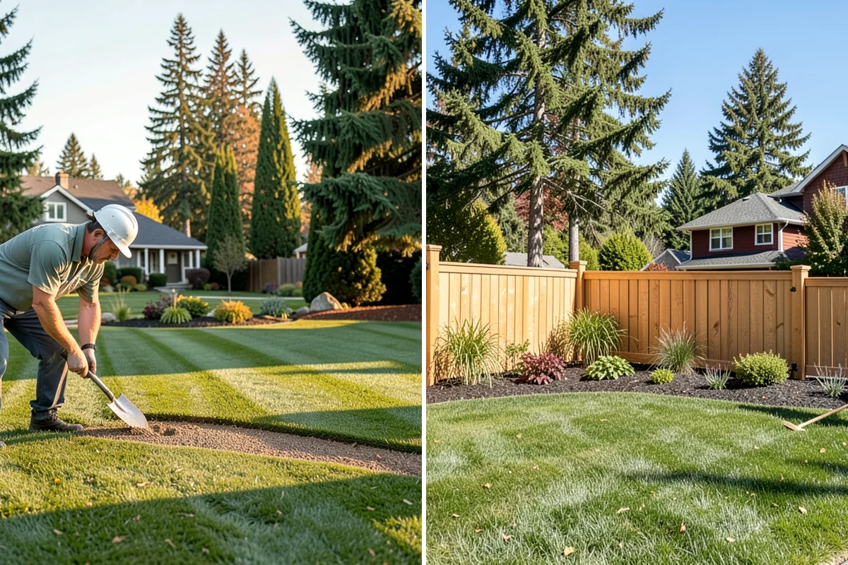 Downspout Burial in Federal Way, King County, WA - Locate each downspout and plan the buried routing