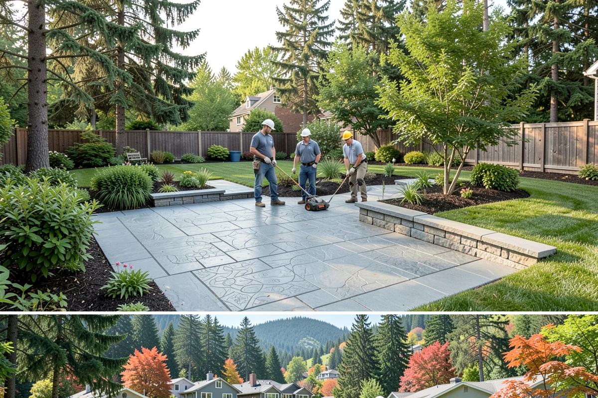 Downspout Burial in Fircrest, Pierce County, WA - Can be installed year-round, though drier summer soils make trenching and surface restoration quicker and cleaner.