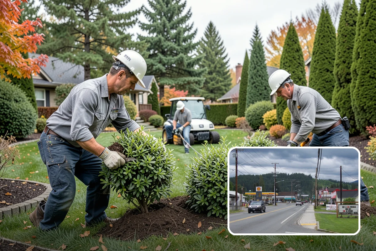 Downspout Burial in Granite Falls, Snohomish County, WA - Moves roof runoff away from the foundation