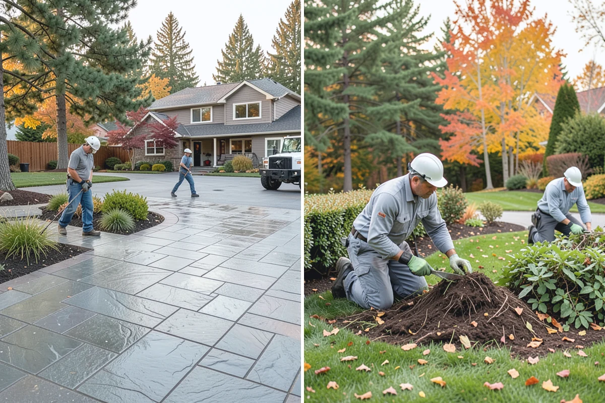 Downspout Burial in Granite Falls, Snohomish County, WA - Locate each downspout and plan the buried routing