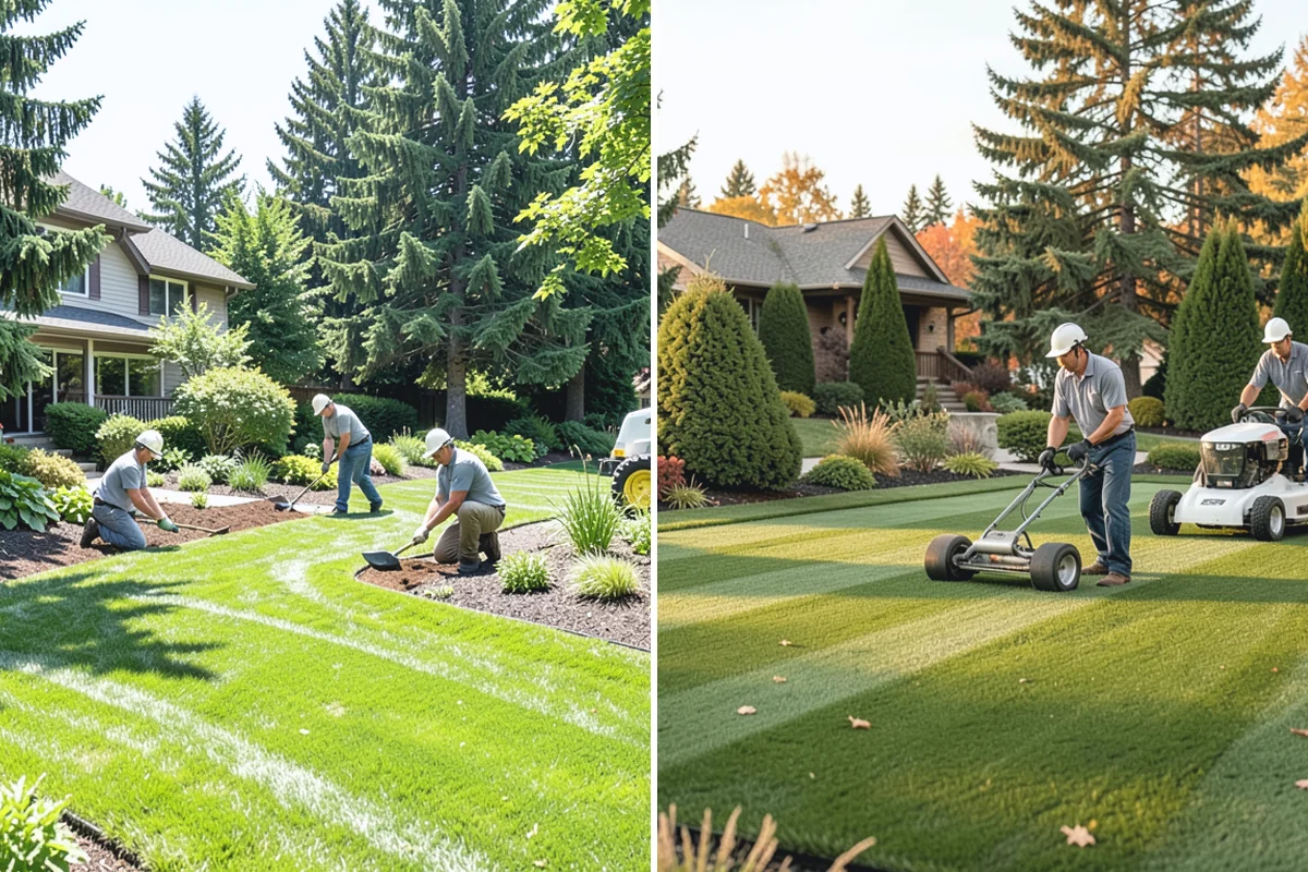 Downspout Burial in Hamilton, Skagit County, WA - Locate each downspout and plan the buried routing