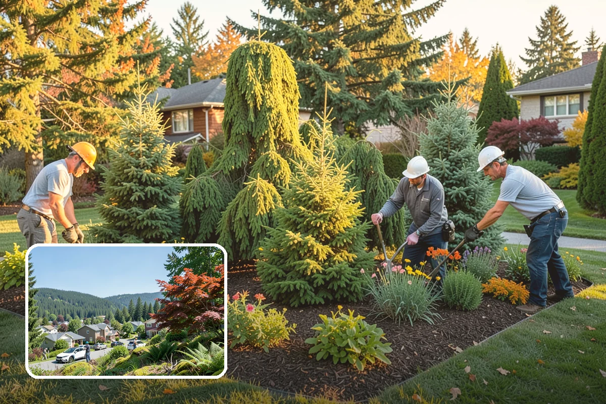 Downspout Burial in Index, Snohomish County, WA - Moves roof runoff away from the foundation