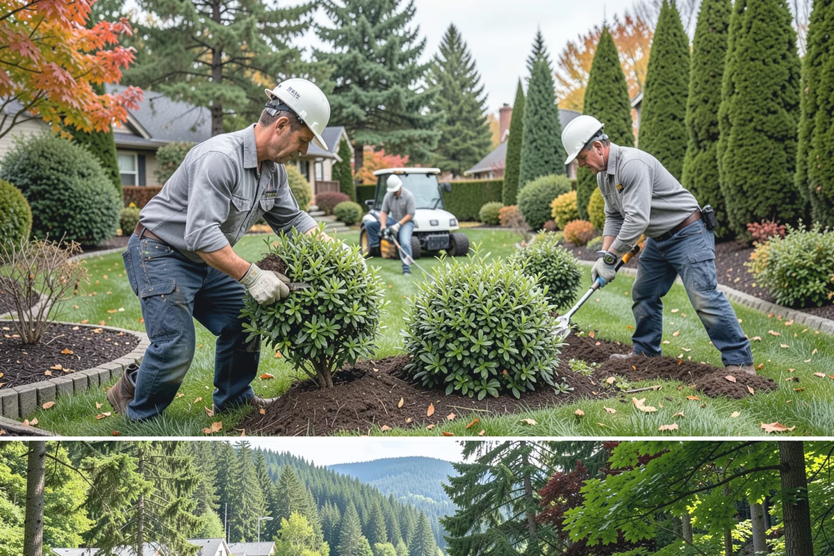 Downspout Burial in Lake Forest Park, King County, WA - Can be installed year-round, though drier summer soils make trenching and surface restoration quicker and cleaner.