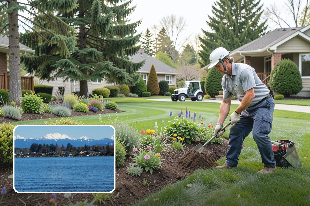 Downspout Burial in Lake Stevens, Snohomish County, WA - Moves roof runoff away from the foundation