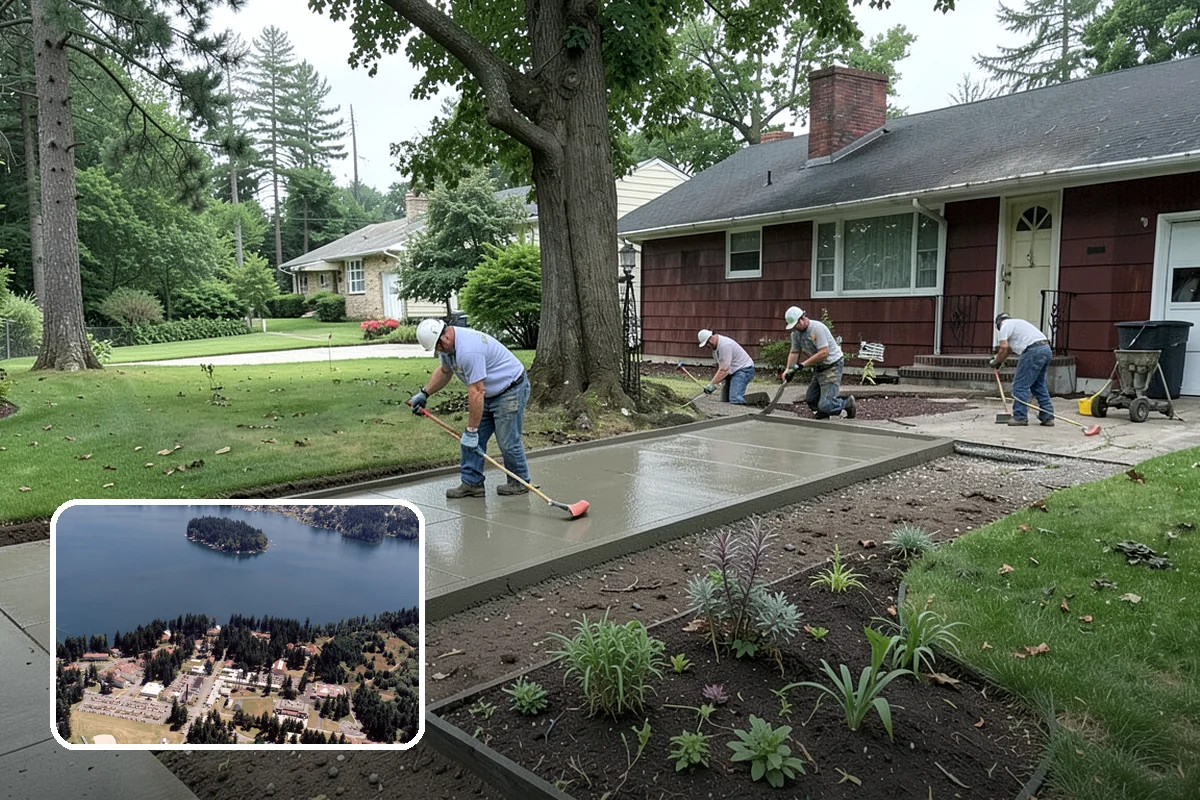 Downspout Burial in Lakewood, Pierce County, WA - Moves roof runoff away from the foundation