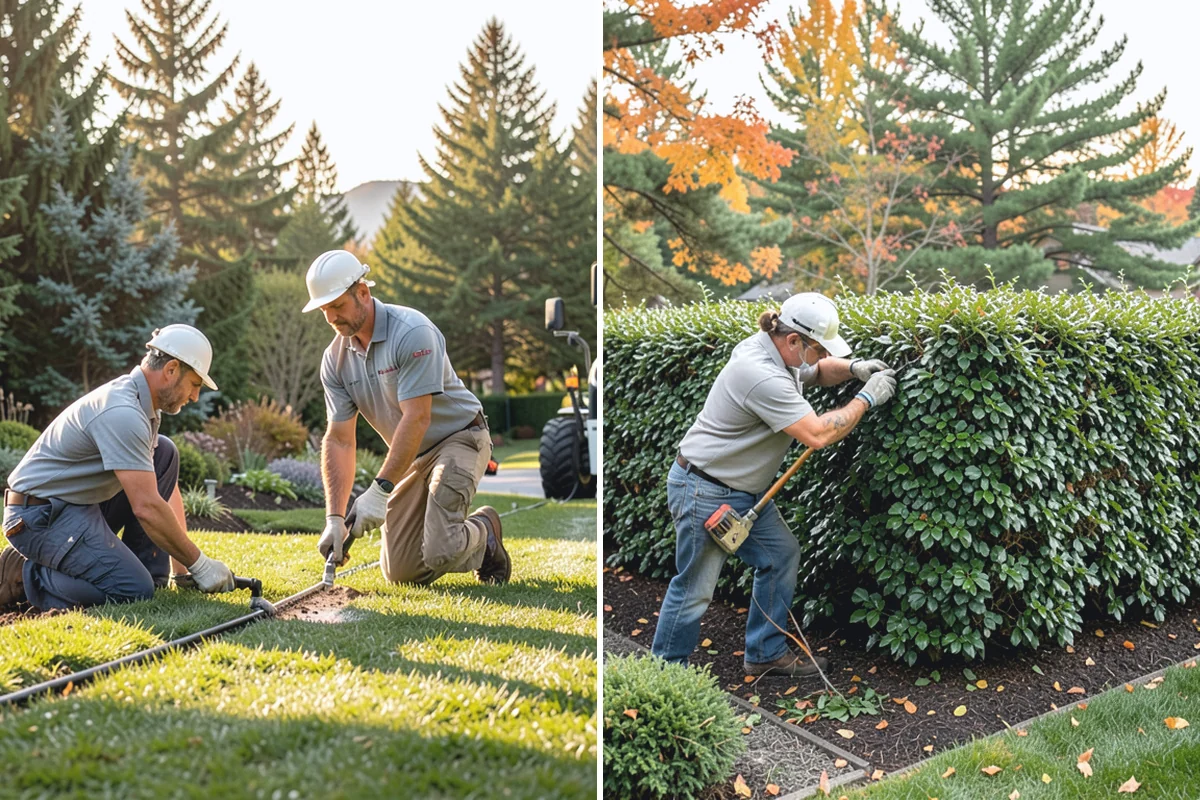 Downspout Burial in Medina, King County, WA - Locate each downspout and plan the buried routing