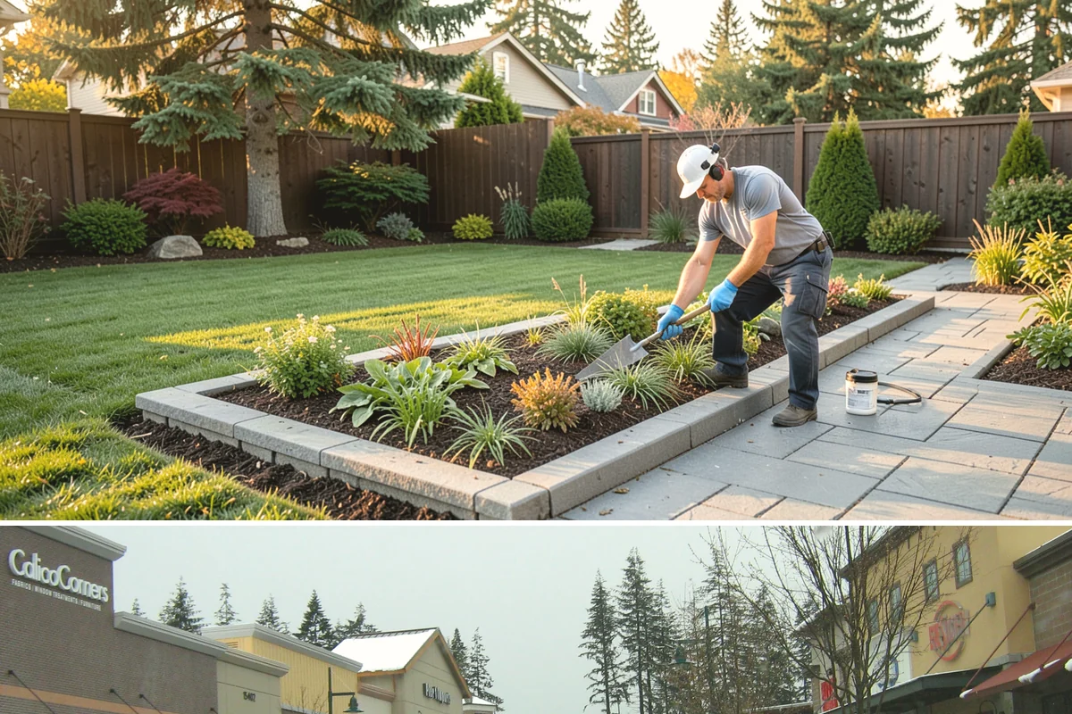 Downspout Burial in Mill Creek, Snohomish County, WA - Can be installed year-round, though drier summer soils make trenching and surface restoration quicker and cleaner.