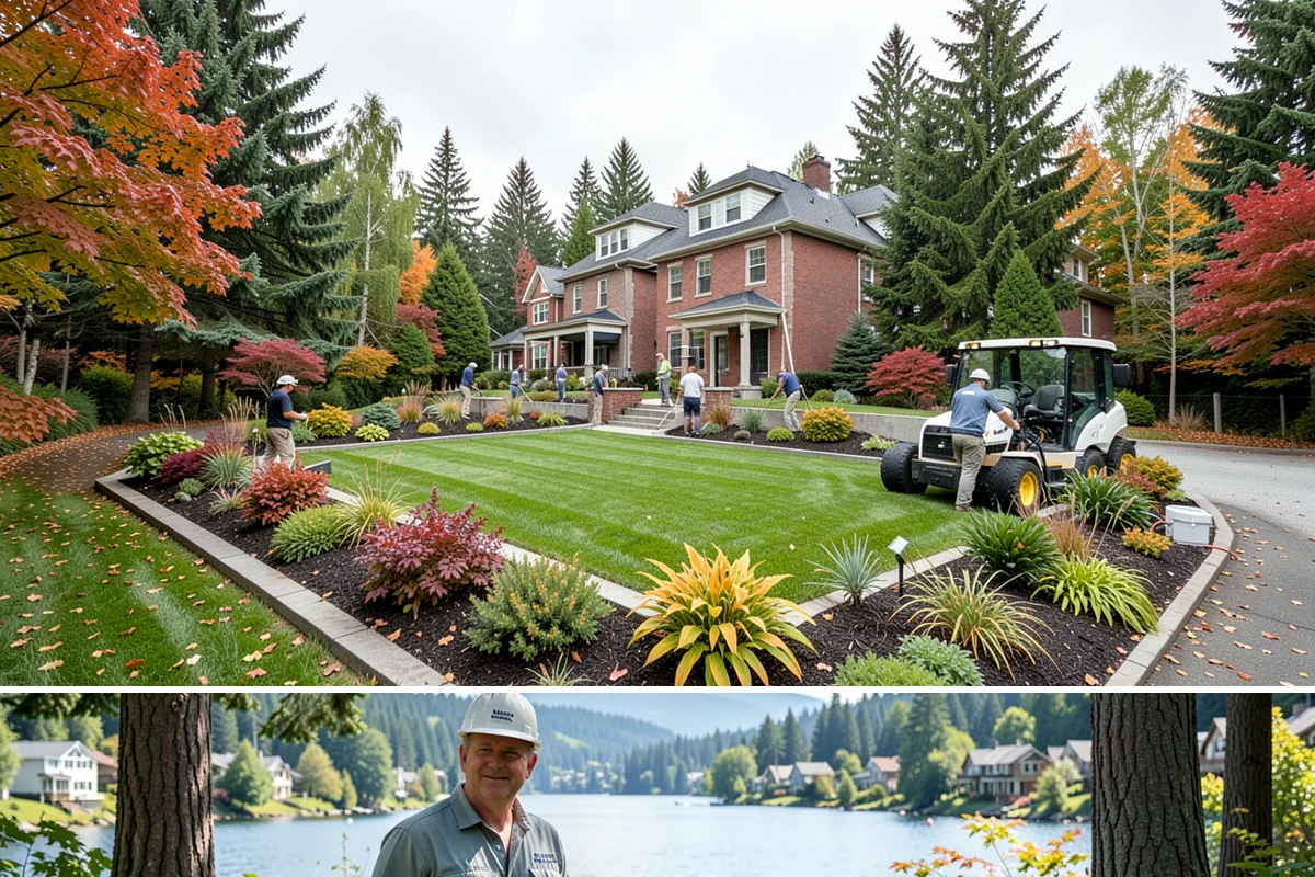 Downspout Burial in Milton, King County, WA - Can be installed year-round, though drier summer soils make trenching and surface restoration quicker and cleaner.