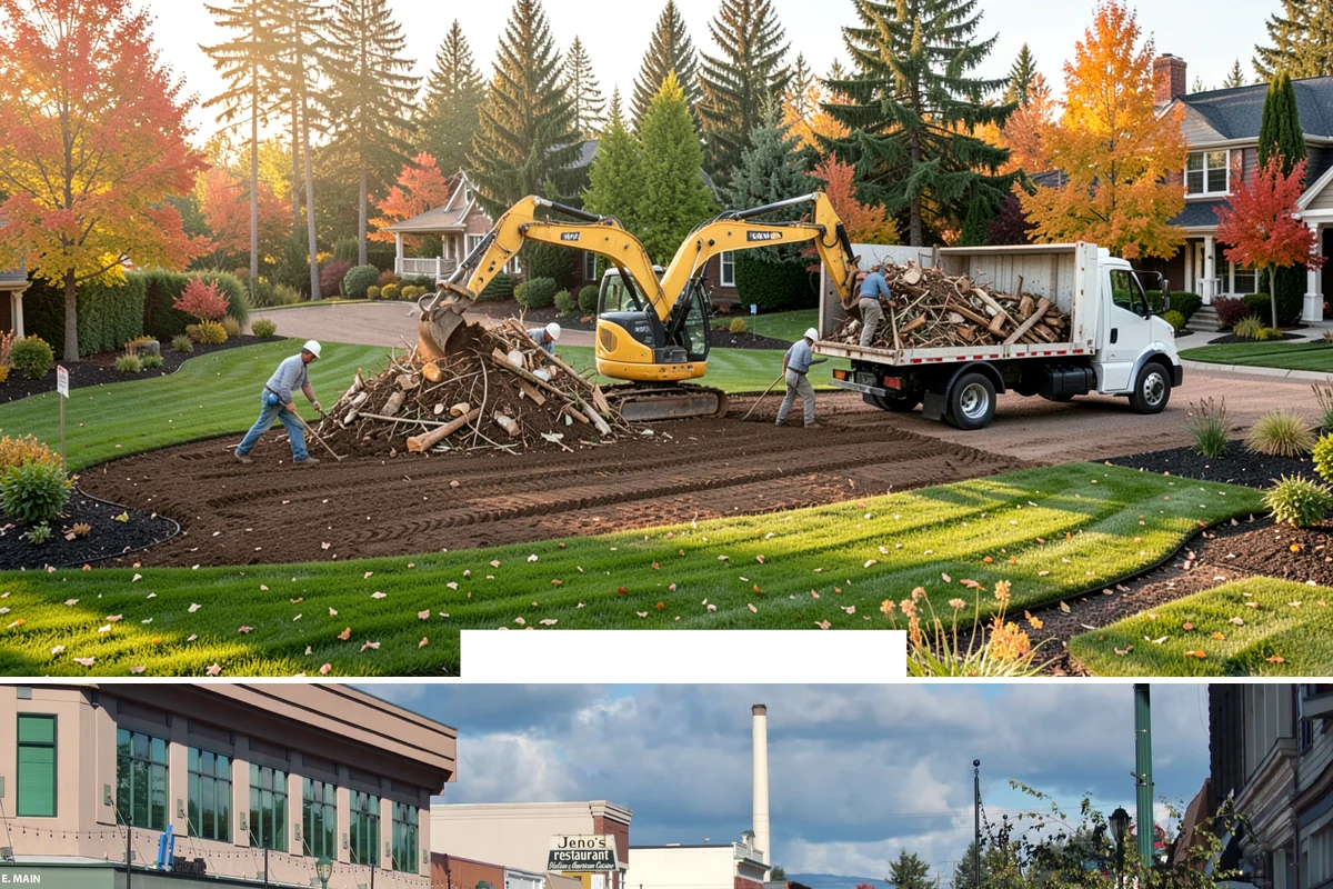 Downspout Burial in Monroe, Snohomish County, WA - Can be installed year-round, though drier summer soils make trenching and surface restoration quicker and cleaner.