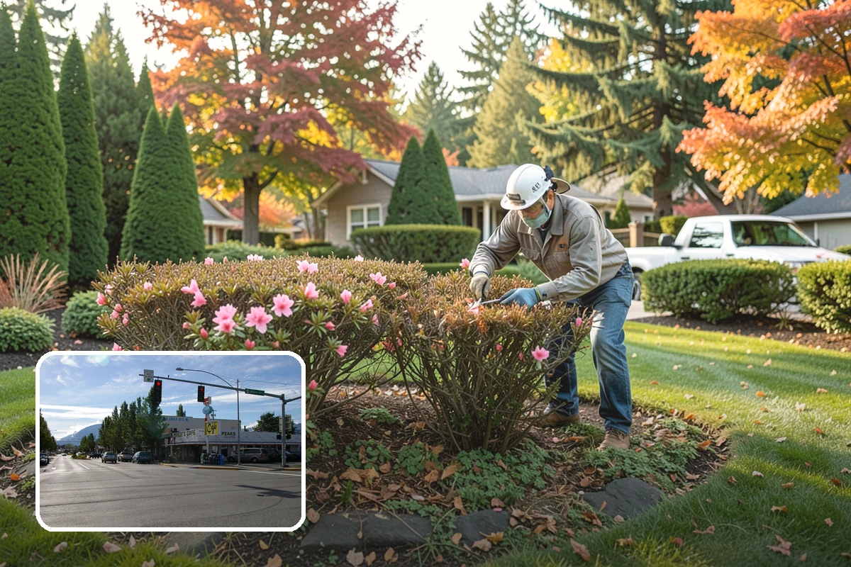 Downspout Burial in North Bend, King County, WA - Moves roof runoff away from the foundation