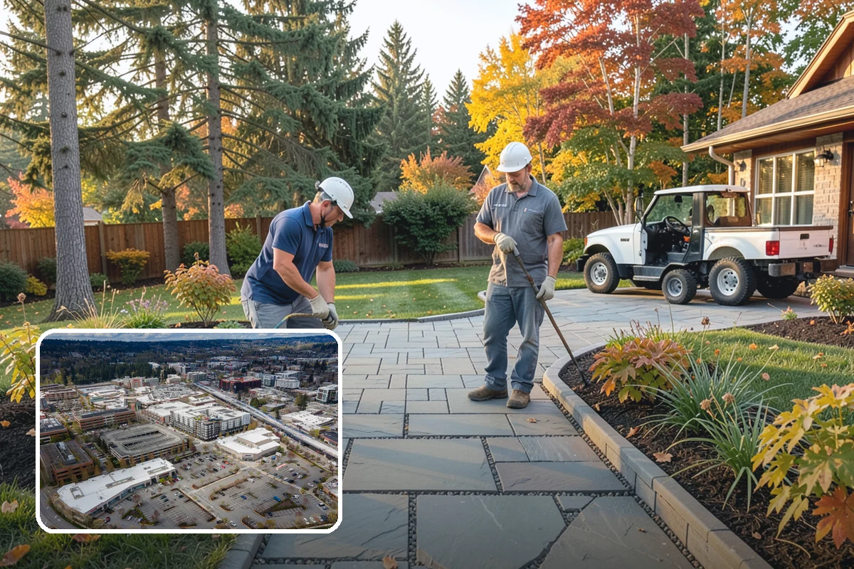 Downspout Burial in Redmond, King County, WA - Moves roof runoff away from the foundation