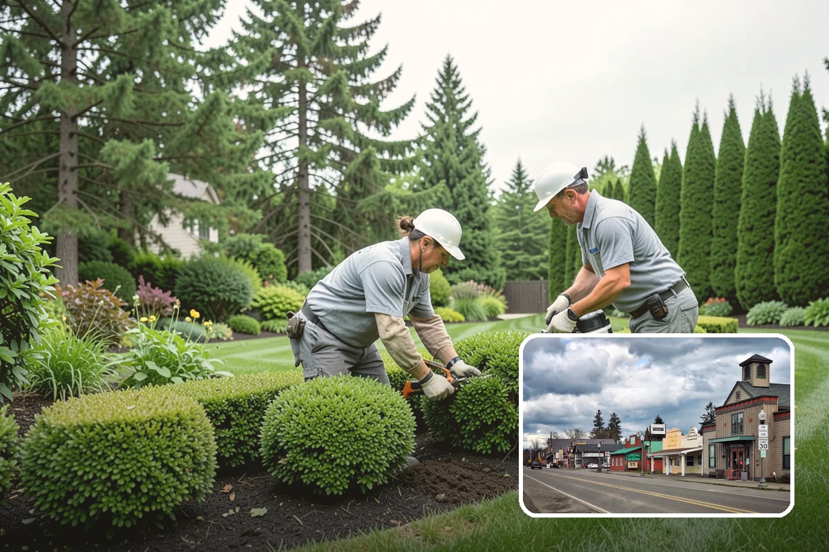 Downspout Burial in Roy, Pierce County, WA - Moves roof runoff away from the foundation