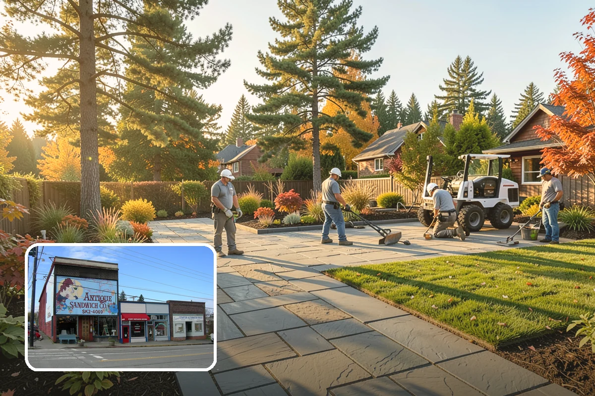 Downspout Burial in Ruston, Pierce County, WA - Moves roof runoff away from the foundation