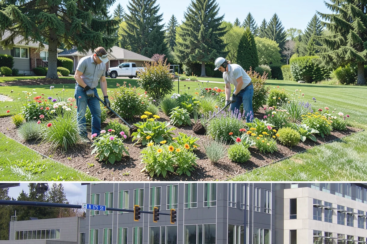 Downspout Burial in Shoreline, King County, WA - Can be installed year-round, though drier summer soils make trenching and surface restoration quicker and cleaner.