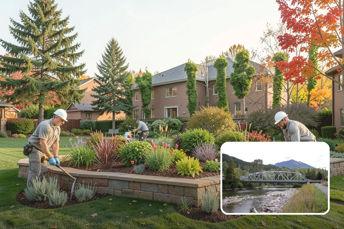 Downspout Burial in Skykomish, King County, WA - Moves roof runoff away from the foundation