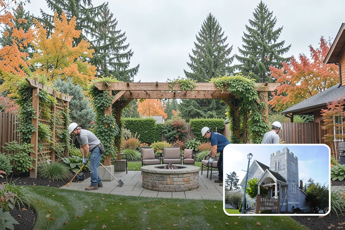 Downspout Burial in Steilacoom, Pierce County, WA - Moves roof runoff away from the foundation