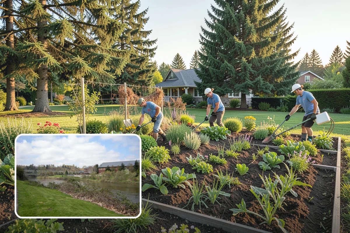 Downspout Burial in Tukwila, King County, WA - Moves roof runoff away from the foundation