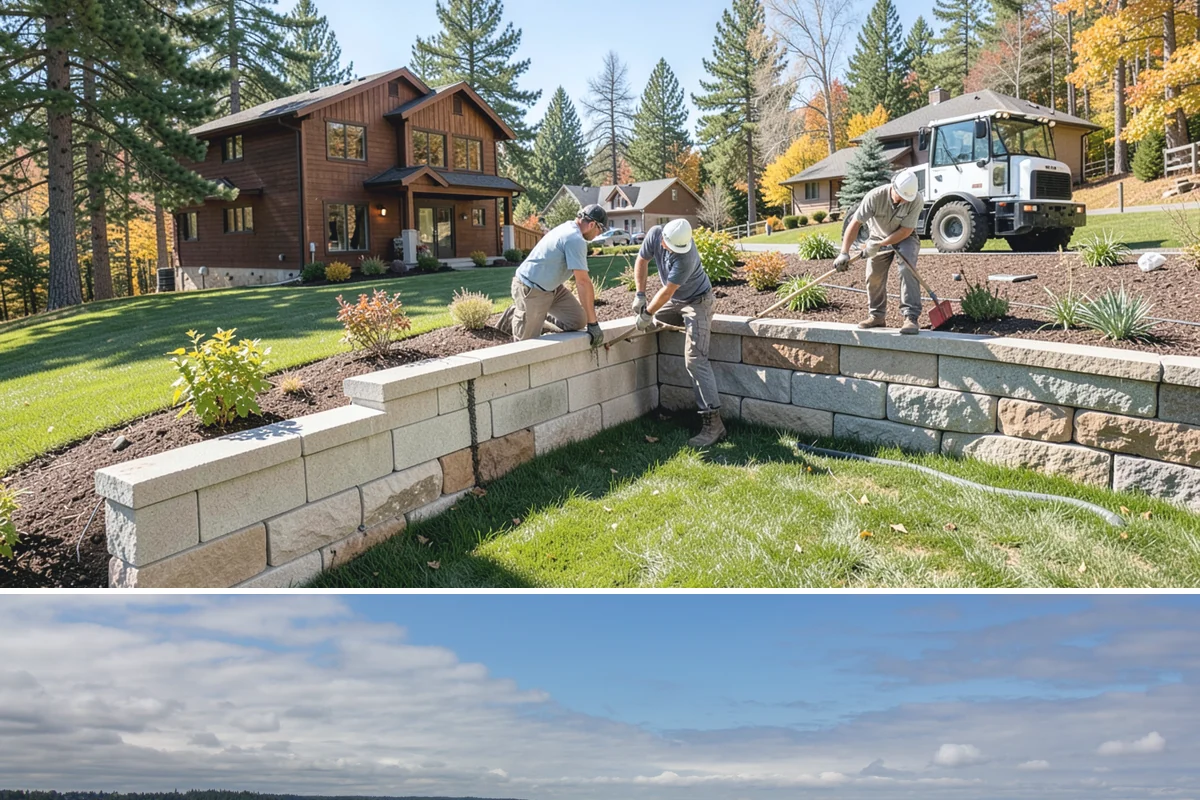 Downspout Burial in University Place, Pierce County, WA - Can be installed year-round, though drier summer soils make trenching and surface restoration quicker and cleaner.