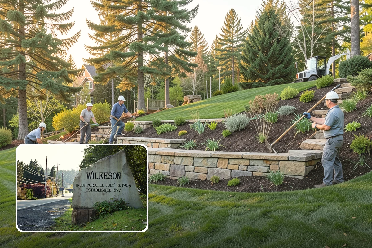 Downspout Burial in Wilkeson, Pierce County, WA - Moves roof runoff away from the foundation