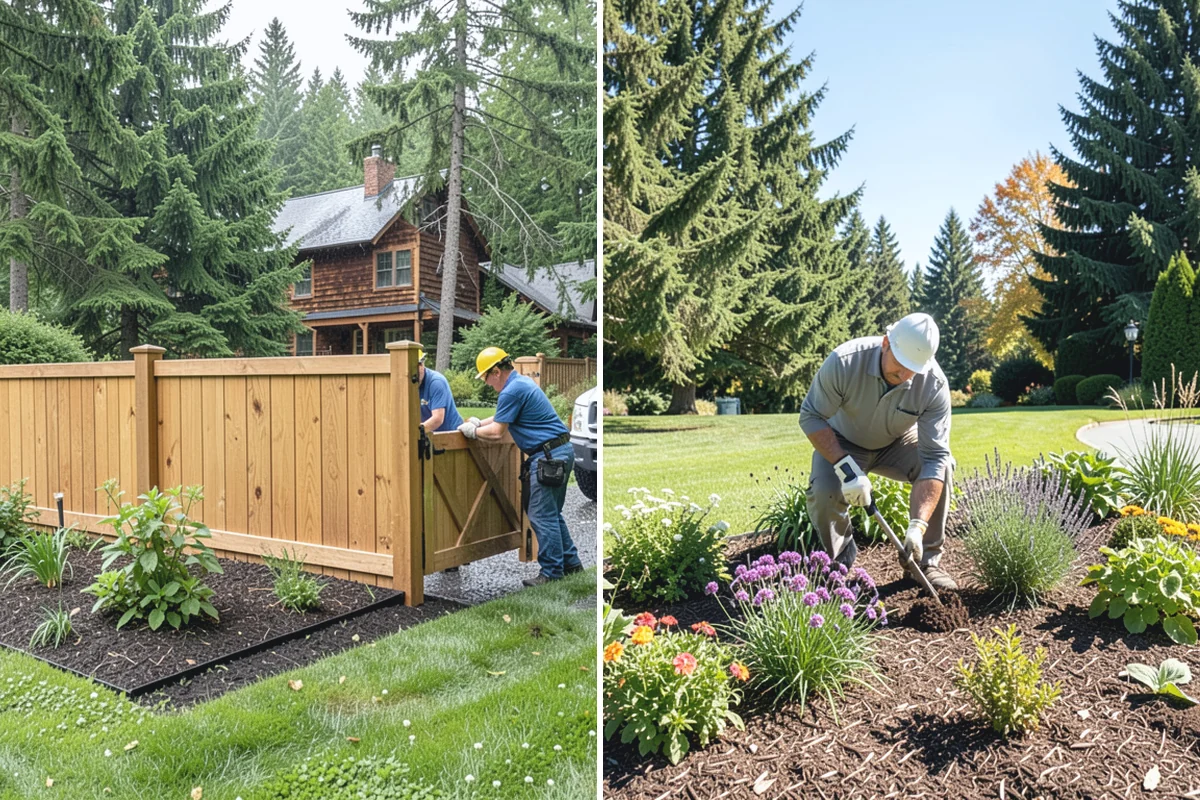 Downspout Burial in Wilkeson, Pierce County, WA - Locate each downspout and plan the buried routing