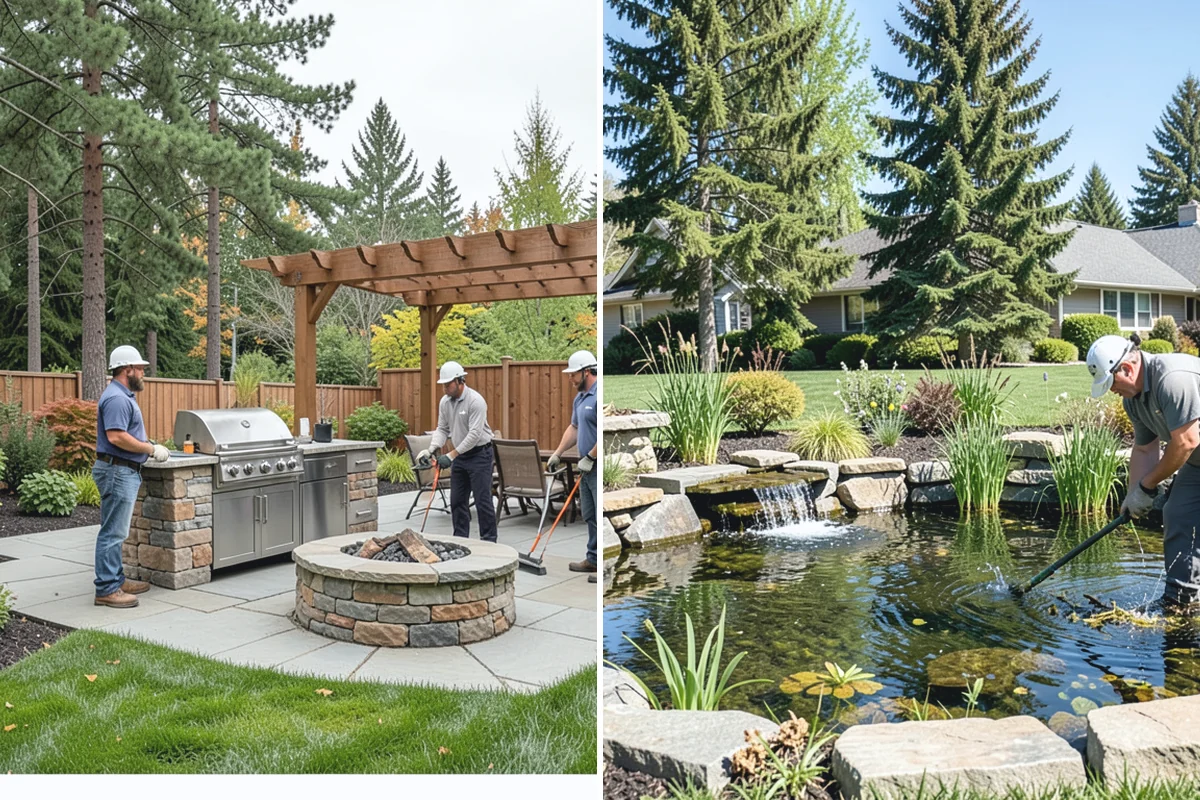Downspout Burial in Woodinville, King County, WA - Locate each downspout and plan the buried routing