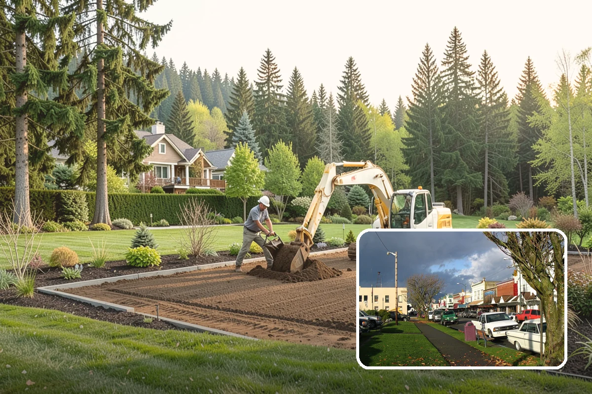 Downspout Drainage in Arlington, Snohomish County, WA - Moves roof water away from the foundation