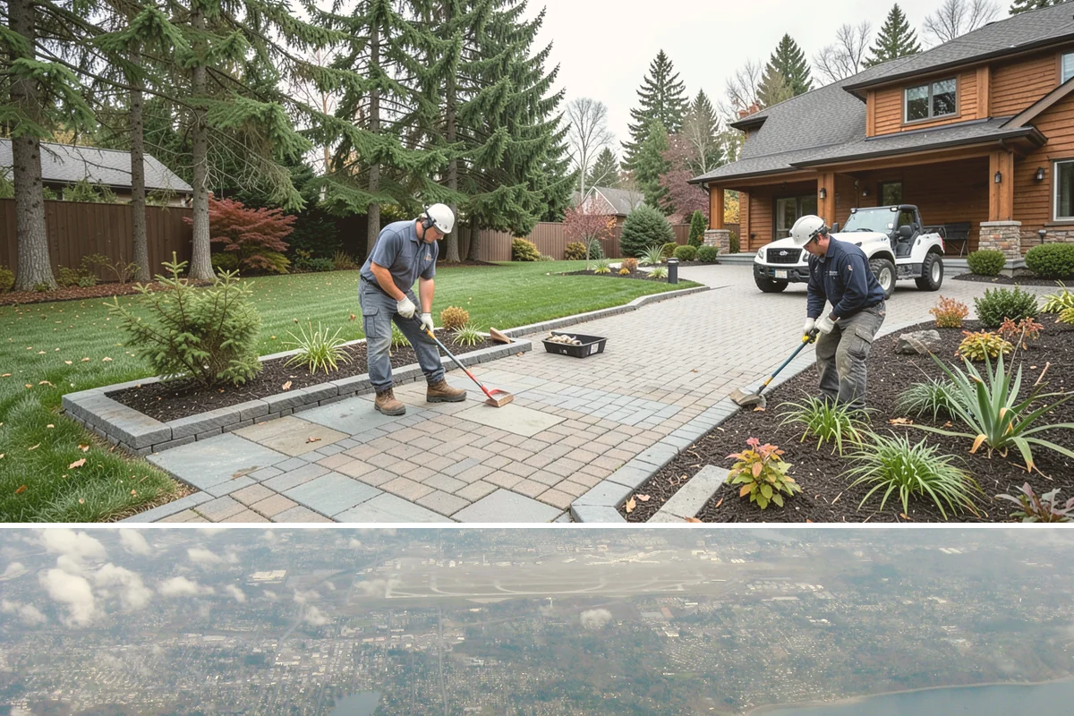 Downspout Drainage in Burien, King County, WA - Best installed in drier conditions.