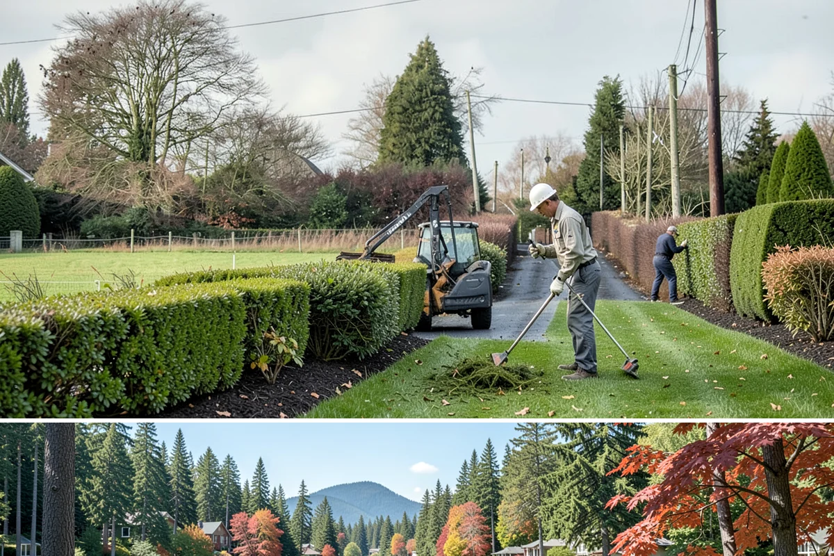 Downspout Drainage in Covington, King County, WA - Best installed in drier conditions.