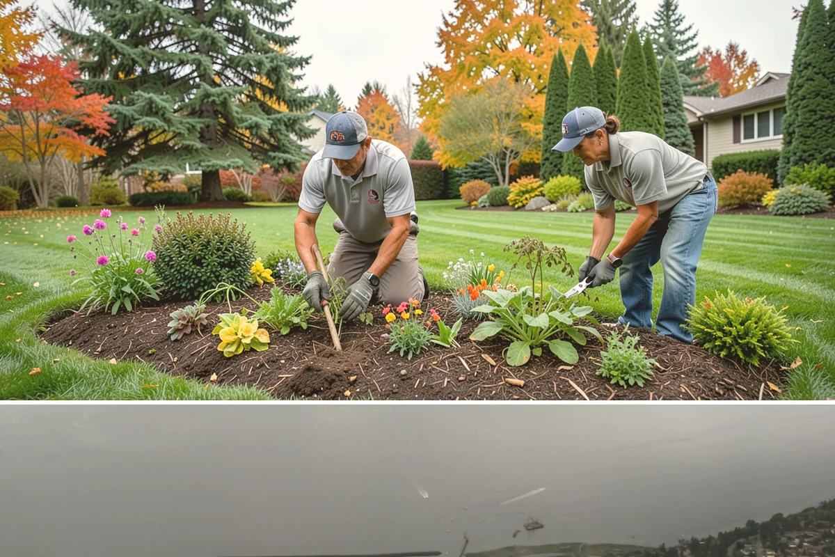 Downspout Drainage in Des Moines, King County, WA - Best installed in drier conditions.