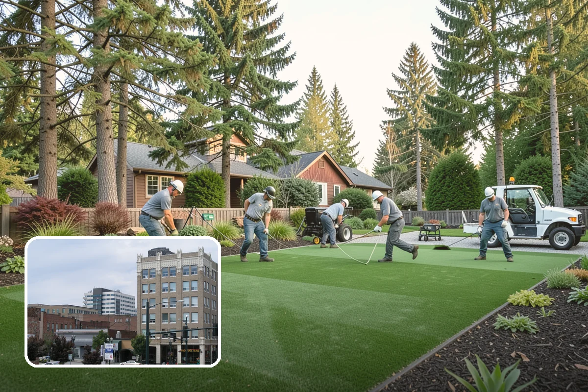 Downspout Drainage in Everett, Snohomish County, WA - Moves roof water away from the foundation