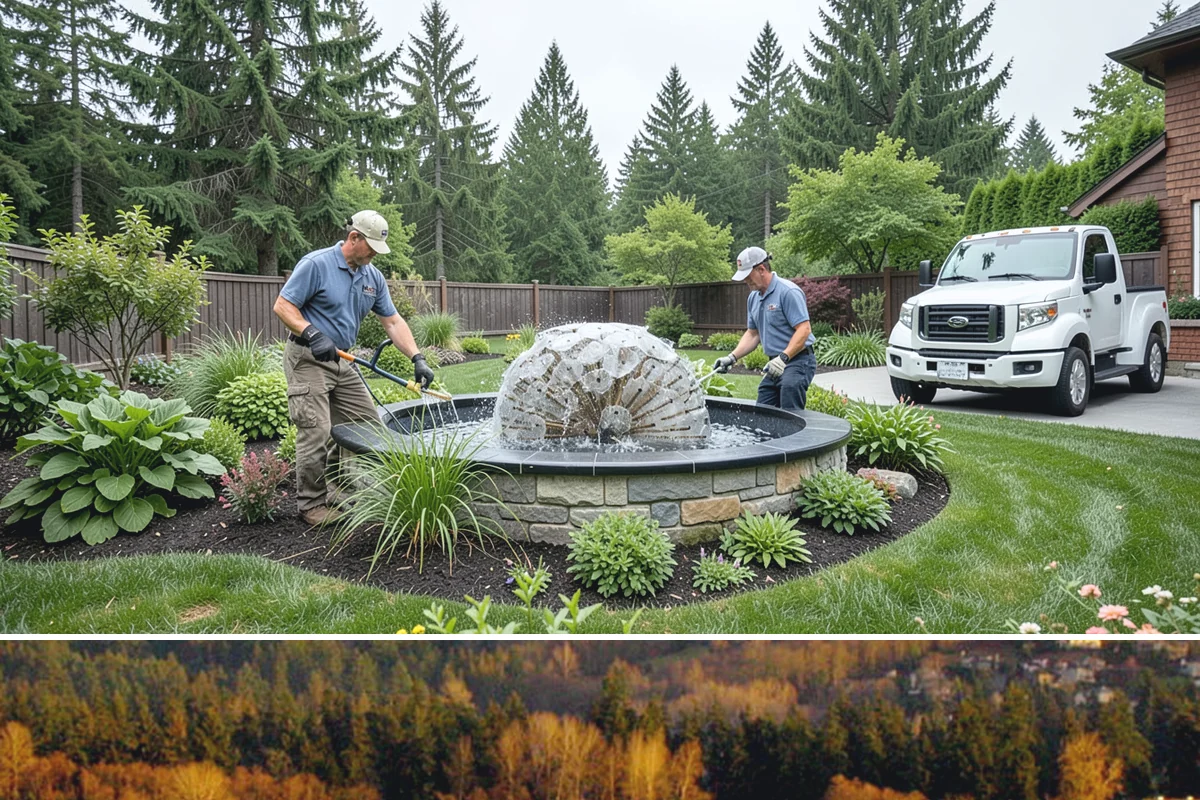 Downspout Drainage in Kenmore, King County, WA - Best installed in drier conditions.