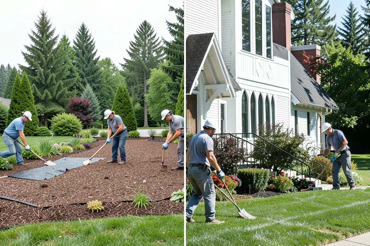 Downspout Drainage in Lake Forest Park, King County, WA - Assess downspouts and runoff volume