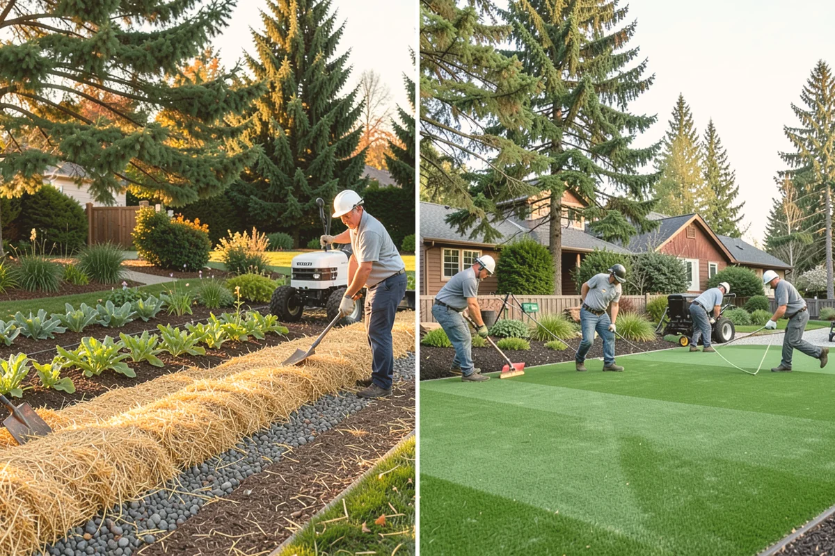 Downspout Drainage in Newcastle, King County, WA - Assess downspouts and runoff volume