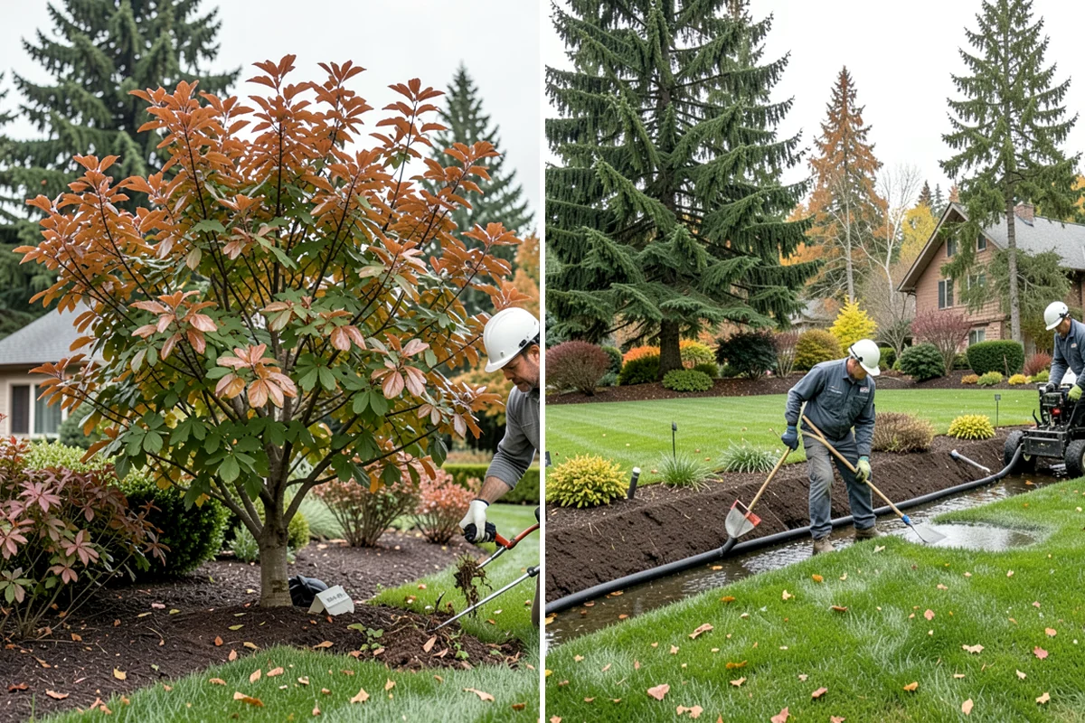 Downspout Drainage in Pacific, King County, WA - Assess downspouts and runoff volume