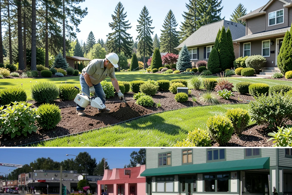 Downspout Drainage in Snoqualmie, King County, WA - Best installed in drier conditions.