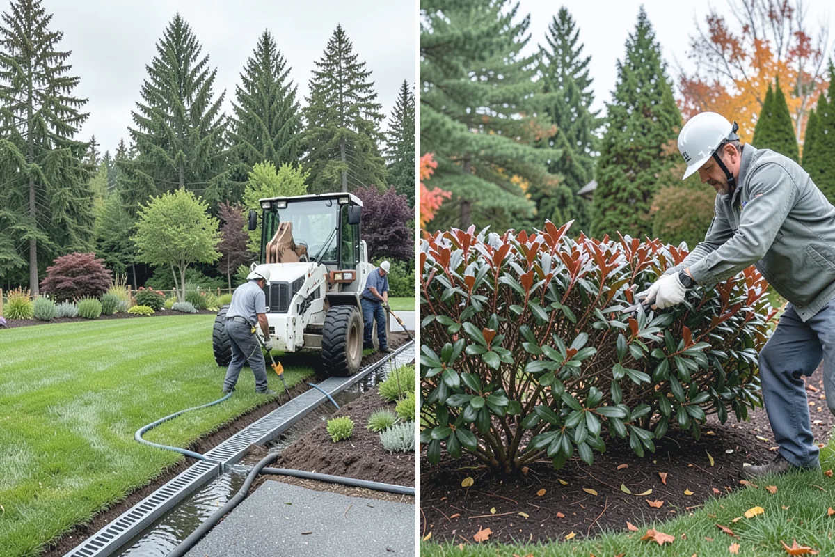 Downspout Drainage in South Prairie, Pierce County, WA - Assess downspouts and runoff volume