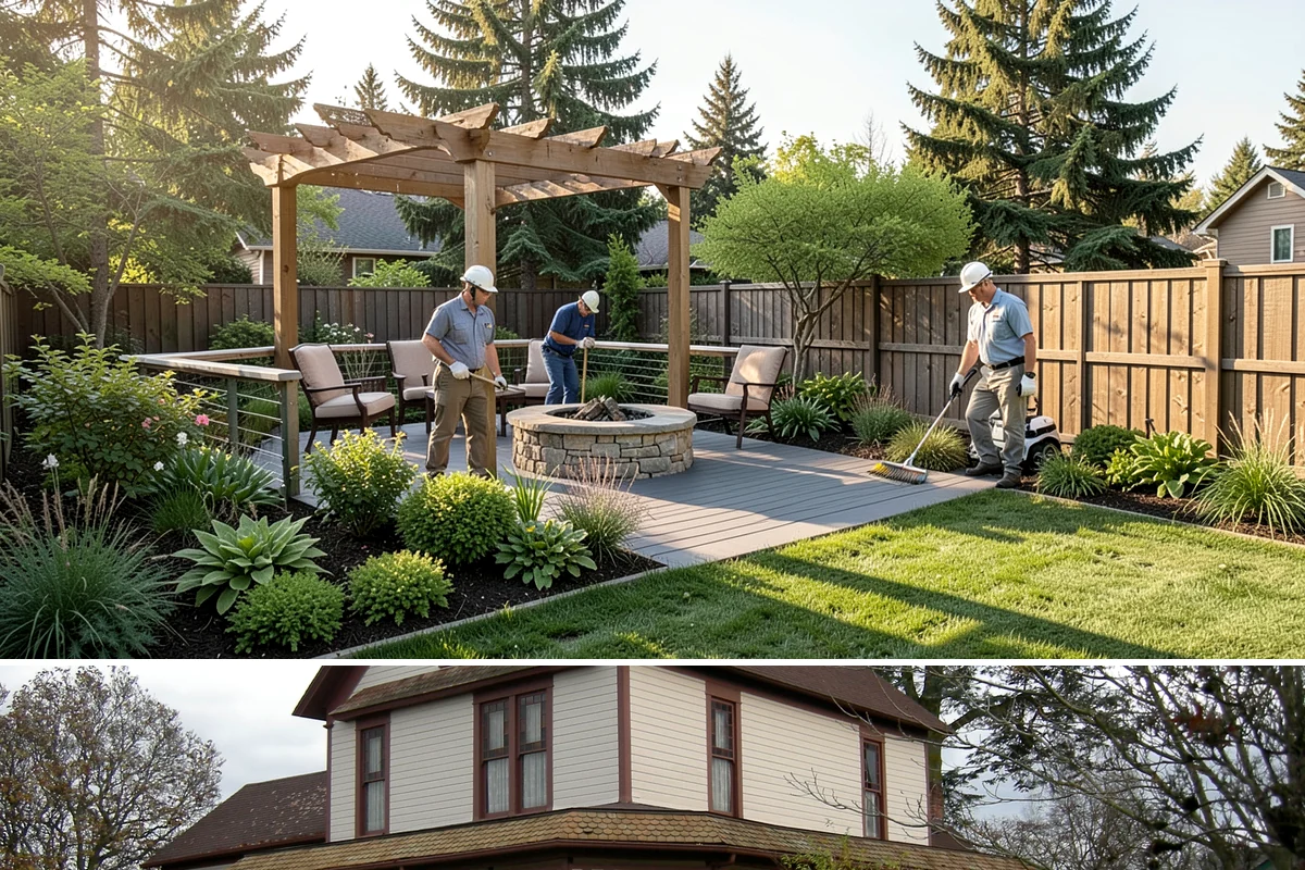 Downspout Drainage in Sumner, Pierce County, WA - Best installed in drier conditions.