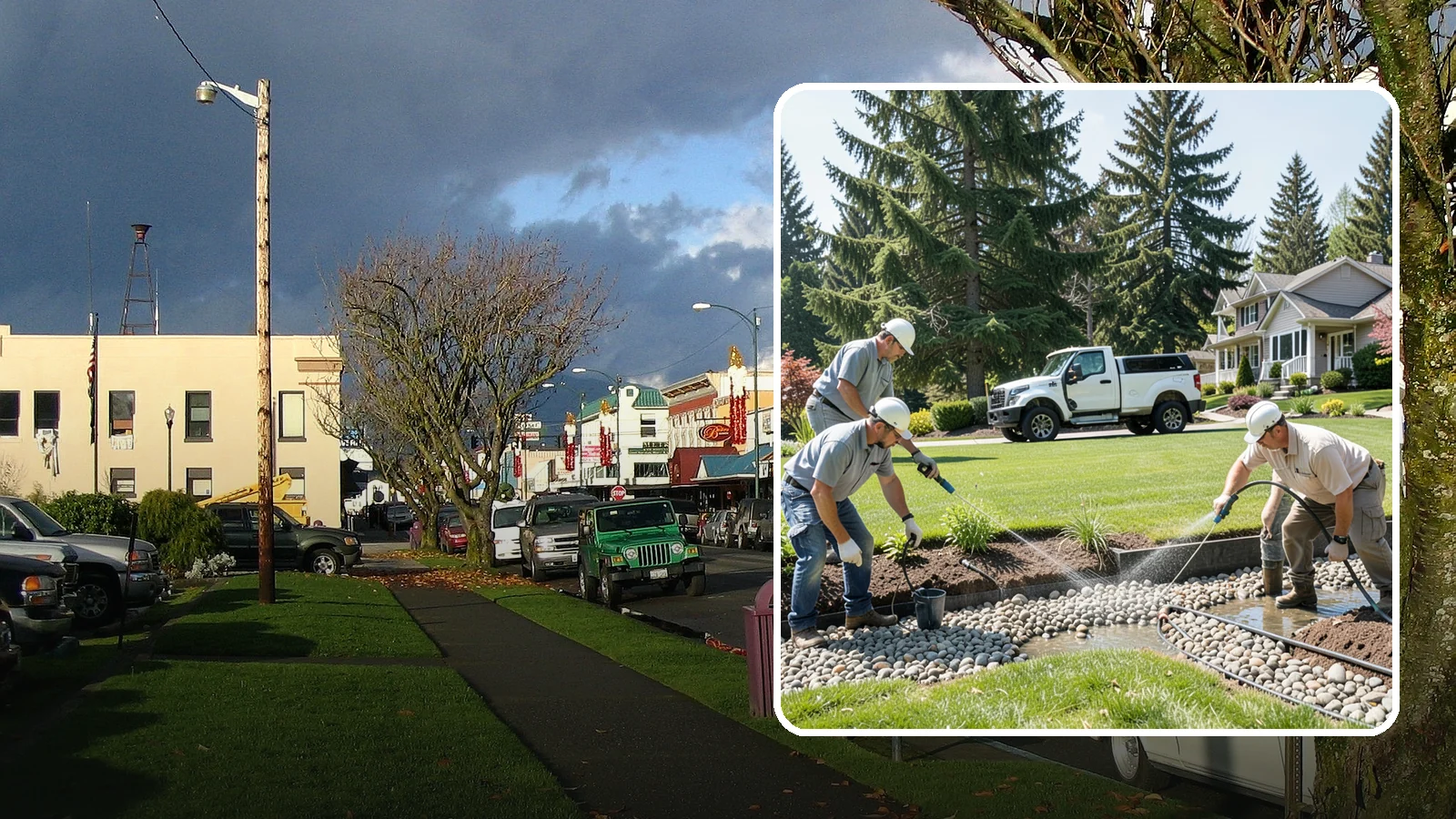 Drain Rock Installation in Arlington, Snohomish County, WA - Clean, washed 3/4-inch rock engineered to move water fast through French drains, footings, and wet-yard fixes.