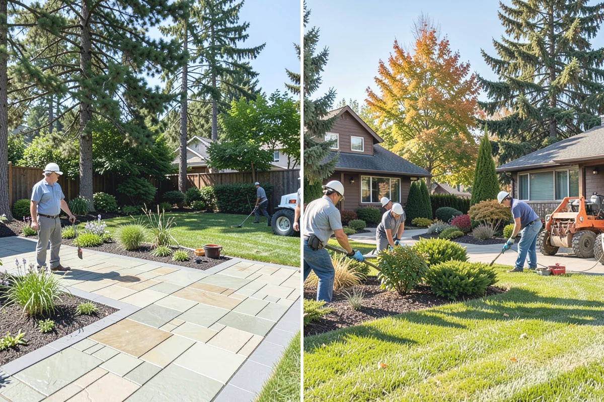 Drain Rock Installation in Auburn, King County, WA - Excavate the drain trench or area to the required depth and slope