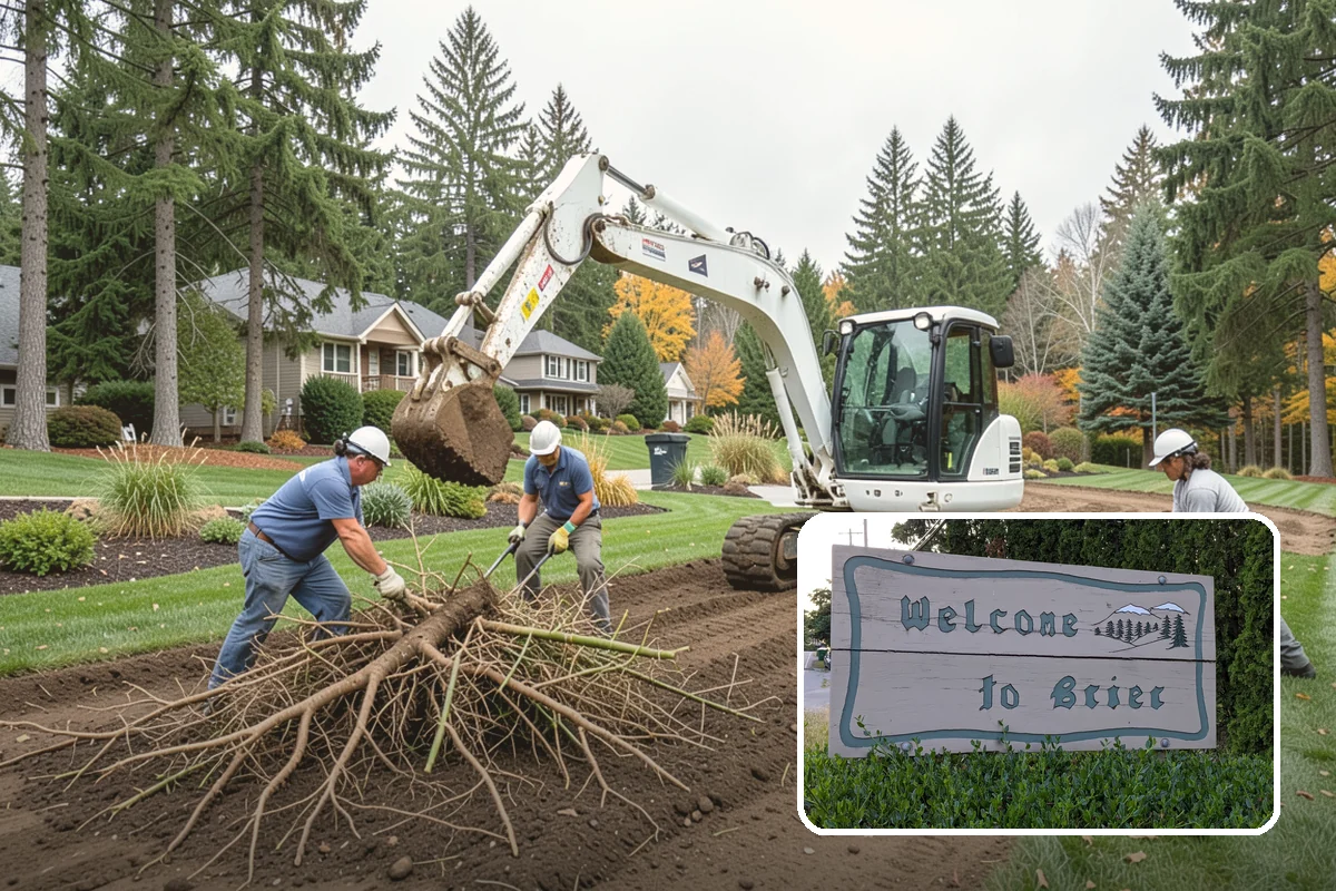 Drain Rock Installation in Brier, Snohomish County, WA - Rapidly channels water away from foundations and low spots