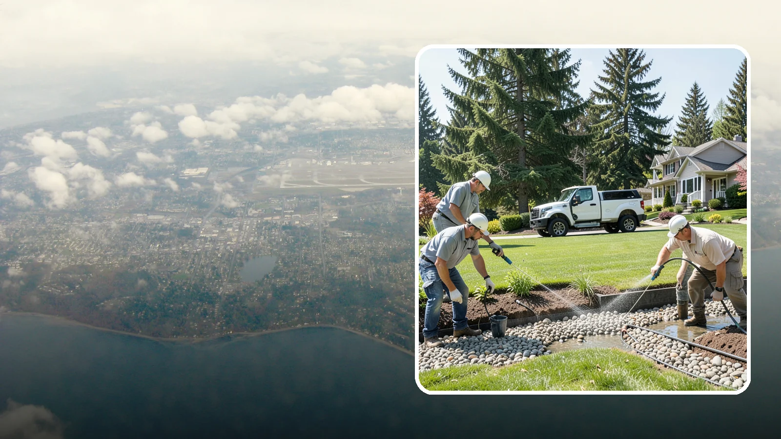 Drain Rock Installation in Burien, King County, WA - Clean, washed 3/4-inch rock engineered to move water fast through French drains, footings, and wet-yard fixes.