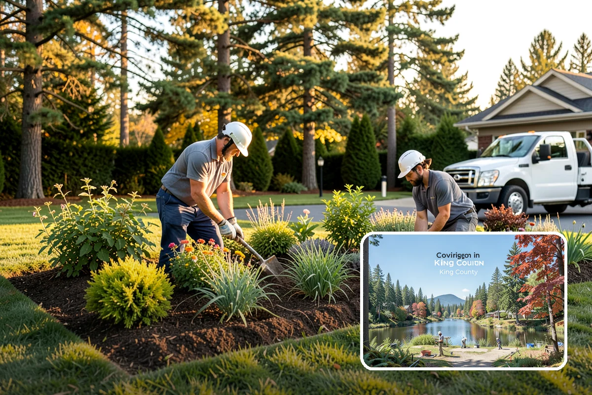 Drain Rock Installation in Covington, King County, WA - Rapidly channels water away from foundations and low spots